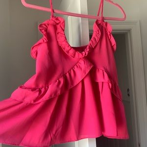 NWT pink top